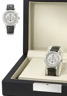 A. Lange & Söhne A. Lange & Söhne Datograph 410.025 41mm Platinum Silver · 410.025
