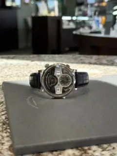 A. Lange & Söhne A. Lange & Söhne Zeitwerk 145.029 LSLS1453AD 44.2mm White gold Black