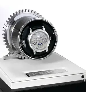 A. Lange & Söhne A. Lange & Söhne Langematik 310.025 38.5mm Platinum Silver · 310.025