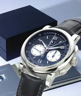 A. Lange & Söhne A. Lange & Söhne Double Split 404.035 43mm Platinum Black · 404.035