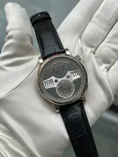 A. Lange & Söhne A. Lange & Söhne Zeitwerk 148.038 44mm White gold Gray