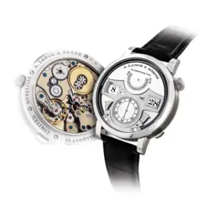 A. Lange & Söhne A. Lange & Söhne Zeitwerk 145.025 44mm Platinum Silver