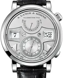 A. Lange & Söhne A. Lange & Söhne Zeitwerk 145.025 44mm Platinum Silver