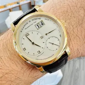 A. Lange & Söhne A. Lange & Söhne Lange 118K Yellow Gold 101.021 Manual Movement 38.5mm Watch