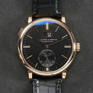 A. Lange & Söhne A. Lange & Söhne Saxonia 384.031 38.5mm Rose gold Black