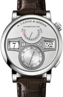 A. Lange & Söhne A. Lange & Söhne Zeitwerk 142.025 42mm Platinum Silver