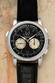 A. Lange & Söhne A. Lange & Söhne Double Split 404.035 43mm Platinum Black · 404.035