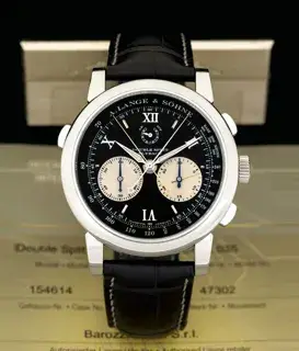 A. Lange & Söhne A. Lange & Söhne Double Split 404.035 43mm Platinum Black · 404.035