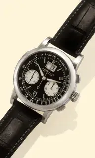 A. Lange & Söhne A. Lange & Söhne Datograph 403.035 38mm Platinum Black · 403.035