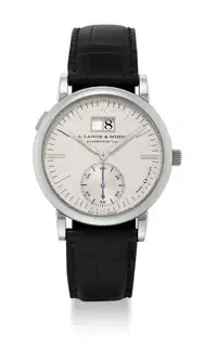 A. Lange & Söhne A. Lange & Söhne Langematik 37mm Platinum Silver · -