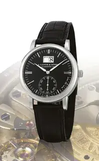 A. Lange & Söhne A. Lange & Söhne Langematik 37mm White gold Black · -