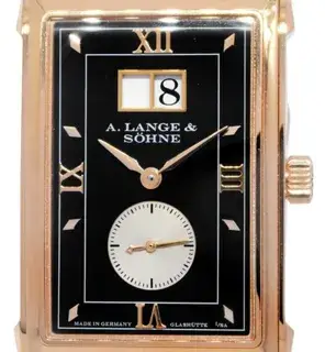A. Lange & Söhne A. Lange & Söhne Cabaret 107.031 25.5mm Rose gold Black