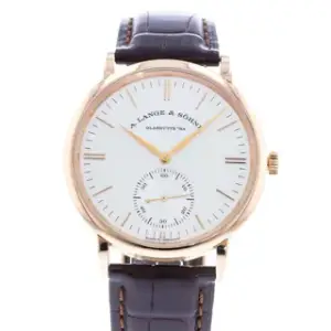A. Lange & Söhne A. Lange & Söhne Saxonia 38.5mm Rose gold White · -