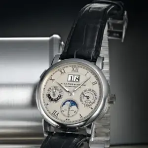 A. Lange & Söhne A. Lange & Söhne Langematik 38.5mm Platinum Silver