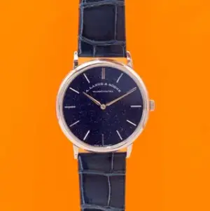 A. Lange & Söhne A. Lange & Söhne Saxonia 205.086 6.2mm White gold Blue