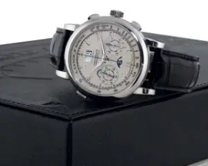 A. Lange & Söhne A. Lange & Söhne Datograph 410.025 41mm Platinum Silver · 410.025