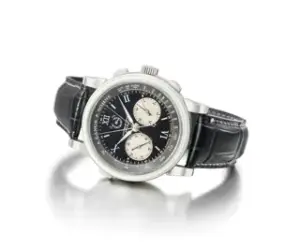 A. Lange & Söhne A. Lange & Söhne Double Split 404.035 43mm Platinum Black · 404.035