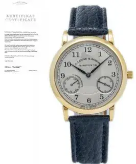 A. Lange & Söhne A. Lange & Söhne 1815 221.021 1815 36mm Yellow gold Silver