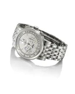 A. Lange & Söhne A. Lange & Söhne Datograph 41mm Platinum Silver · -