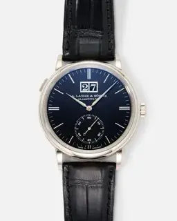 A. Lange & Söhne A. Lange & Söhne Saxonia 381.029 White gold Black