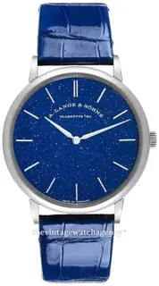 A. Lange & Söhne A. Lange & Söhne Saxonia 205.086 37mm White gold Blue