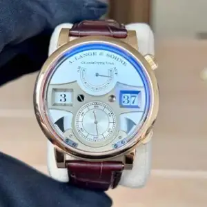 A. Lange & Söhne A. Lange & Söhne Zeitwerk 145.032 44mm Rose gold Silver