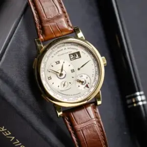 A. Lange & Söhne A. Lange & Söhne Lange 1 136.021 42mm Yellow gold White and Beige