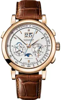 A. Lange & Söhne A. Lange & Söhne Datograph 410.032 41mm Rose gold Silver