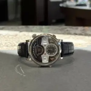 A. Lange & Söhne A. Lange & Söhne Zeitwerk 145.029 44.2mm White gold Black