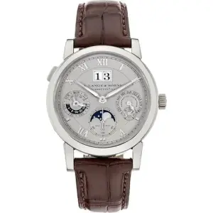 A. Lange & Söhne A. Lange & Söhne Langematik PerpetualMoonphase - Platinum on Strap