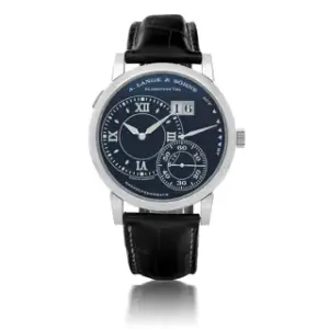 A. Lange & Söhne A. Lange & Söhne Grand Lange 1 115.029 42mm White gold Black · 115.029
