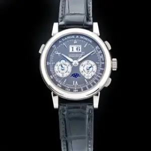 A. Lange & Söhne A. Lange & Söhne Datograph 410.030.E/L S4103AP 41mm White gold Silver and Gray