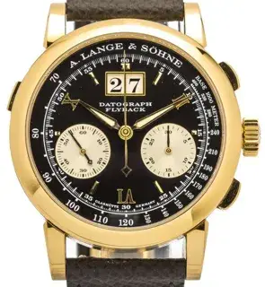 A. Lange & Söhne A. Lange & Söhne Datograph 403.031 39.5mm Rose gold Black