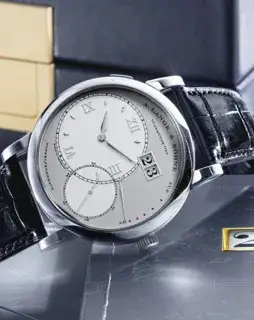 A. Lange & Söhne A. Lange & Söhne Grand Lange 1 115.025 42mm Platinum Silver · 115.025