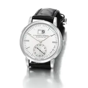 A. Lange & Söhne A. Lange & Söhne Langematik 37mm Platinum Silver · -