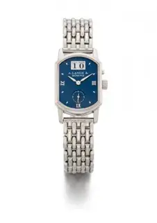 A. Lange & Söhne A. Lange & Söhne Arkade 153.027 22mm 18k white gold Blue, Price & Market Data
