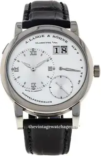 A. Lange & Söhne A. Lange & Söhne Lange 1 101.039 38.5mm White gold Silver, Price & Market Data