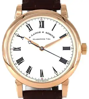 A. Lange & Söhne A. Lange & Söhne Richard Lange 232.032/LS2324AD 40.5mm Rose gold Silver