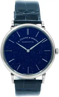 A. Lange & Söhne A. Lange & Söhne Saxonia 205.086 40mm White gold Blue