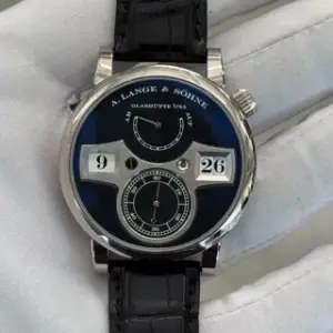A. Lange & Söhne A. Lange & Söhne Zeitwerk 140.029 41.9mm White gold Black · 140.029