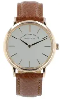 A. Lange & Söhne A. Lange & Söhne Saxonia 201.03 40mm Rose gold Silver