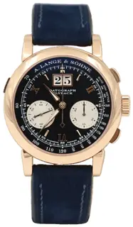 A. Lange & Söhne A. Lange & Söhne Datograph 403.031 ALS 39mm Rose gold Black