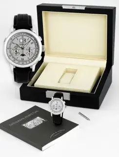A. Lange & Söhne A. Lange & Söhne Datograph 410.025 41mm Platinum Silver · 410.025