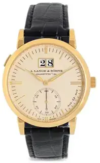 A. Lange & Söhne A. Lange & Söhne Langematik 31801458-17 40mm 18kt Gold White