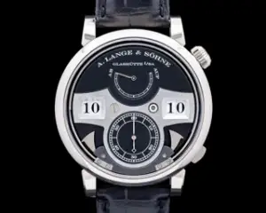 A. Lange & Söhne A. Lange & Söhne Zeitwerk 145.029F 44mm White gold Black