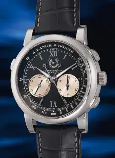 A. Lange & Söhne A. Lange & Söhne Double Split 404.035 43mm Platinum Black · 404.035