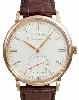 A. Lange & Söhne A. Lange & Söhne Saxonia 380.033 38.5mm Rose gold Silver