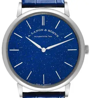 A. Lange & Söhne A. Lange & Söhne Saxonia 205.086 39mm White gold Blue, Price & Market Data