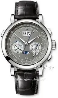 A. Lange & Söhne A. Lange & Söhne Datograph Perpetual 410.030 41mm White gold Gray
