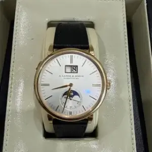 A. Lange & Söhne A. Lange & Söhne Saxonia 384.032 40mm Rose gold Silver, Price & Market Data